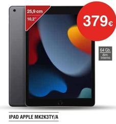 Oferta de Apple - Ipad MK2K3TY/A por 379€ en Milar
