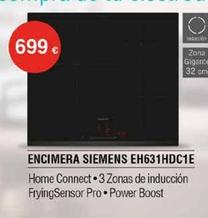 Oferta de Siemens - Encimera EH631HDC1E por 699€ en Milar