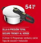 Oferta de Tefal - Olla A Presión Secure Trendy por 54,9€ en Milar