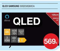 Oferta de Samsung - Qled 50QE50060CA por 569€ en Milar