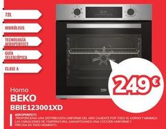 Oferta de Beko - Horno BBIE123001XD por 249€ en Mi electro