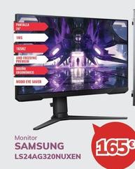 Oferta de Samsung - Monitor LS24AG320NUXEN  por 165€ en Mi electro