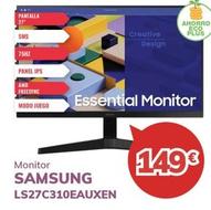 Oferta de Samsung - Monitor LS27C310EAUXEN por 149€ en Mi electro