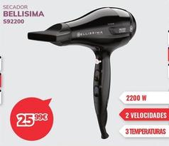 Oferta de Bellisima  - Secador S92200 por 25,99€ en Mi electro