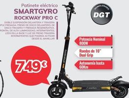 Oferta de Smartgyro - Patinete Eléctrico Rockway Pro C por 749€ en Mi electro