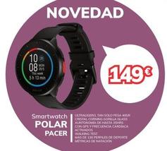 Oferta de Polar - Smartwatch Pacer por 149€ en Mi electro