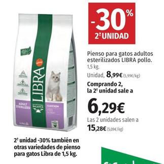 Oferta de Affinity - Pienso Para Gatos Adultos Esterilizados por 8,99€ en El Corte Inglés
