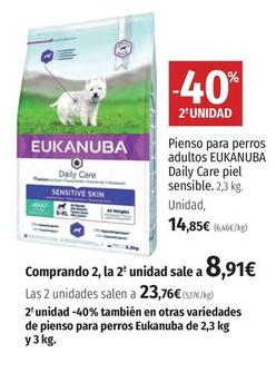 Oferta de Eukanuba - Pienso Para Perros Adultos por 14,85€ en El Corte Inglés