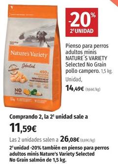 Oferta de Nature's Variety - Pienso Para Perros Adultos Mini por 14,49€ en El Corte Inglés
