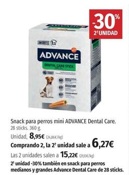 Oferta de Advance - Snack Para Perros Mini Dental Care por 8,95€ en El Corte Inglés