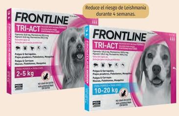 Oferta de  Frontline - Tri-act Pipetas Antiparasitarias Para Perros por 22,15€ en El Corte Inglés