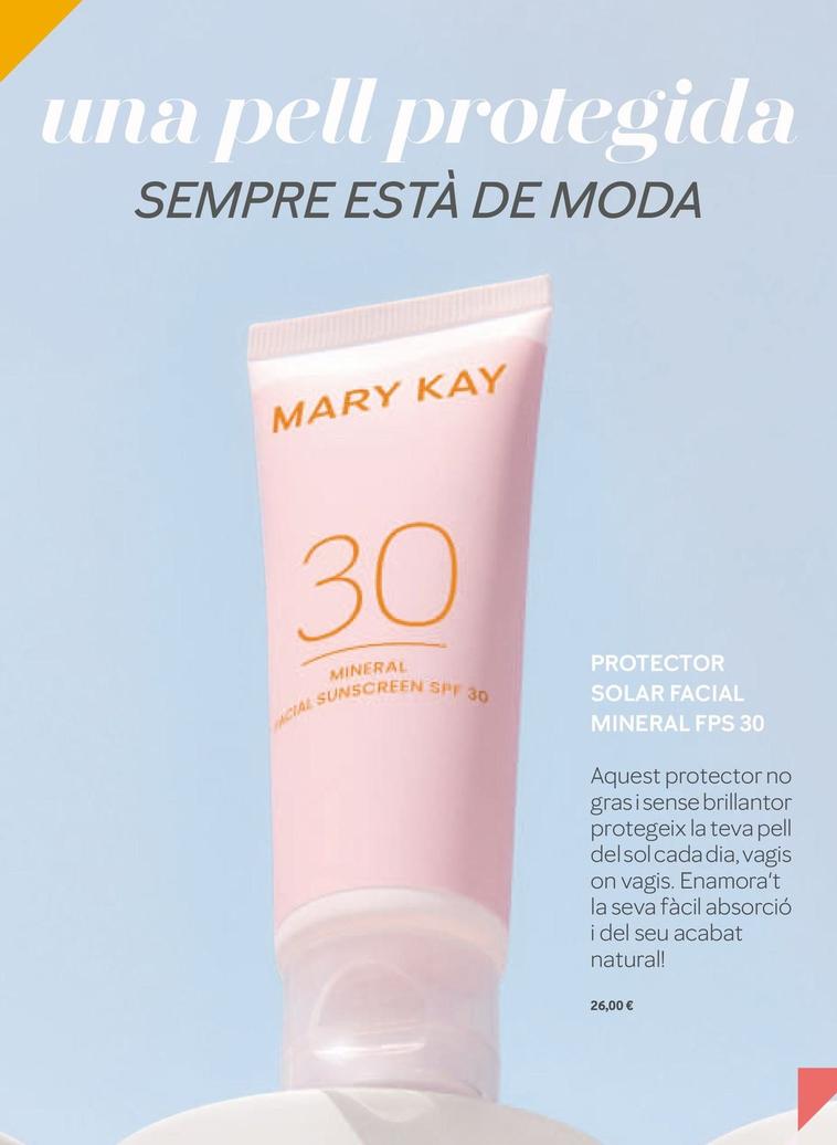 Oferta de Mary Kay - Protector Solar Facial Mineral FPS 30 por 26€ en Mary Kay