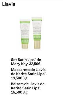Oferta de Mary Kay - Set Satin Lips De por 32,5€ en Mary Kay