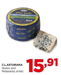 Oferta de Central Lechera Asturiana - Queso Azul Peñasanta por 15,91€ en Alimerka