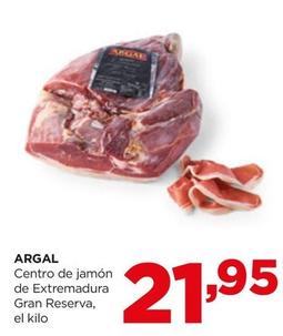 Oferta de Argal - Centro De Jamón De Extremadura Gran Reserva por 21,95€ en Alimerka