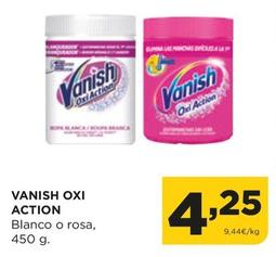 Oferta de Vanish - Oxi Action Blanco / Rosa por 4,25€ en Alimerka