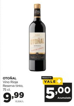 Oferta de Otoñal - Vino Rioja Reserva Tinto por 9,99€ en Alimerka
