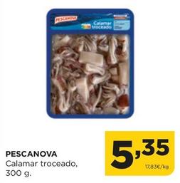 Oferta de Pescanova - Calamar Troceado por 5,35€ en Alimerka