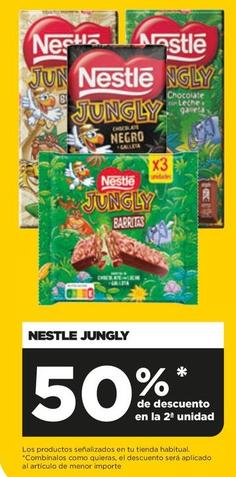 Oferta de Nestlé - Jungly Barritas en Alimerka