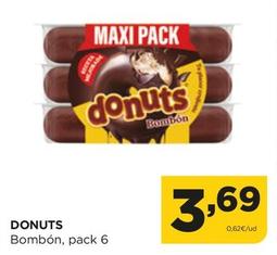 Oferta de Donuts - Bombón por 3,69€ en Alimerka
