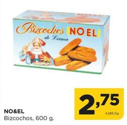 Oferta de No&el - Bizcoches por 2,75€ en Alimerka