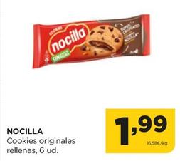 Oferta de Nocilla - Cookies Originales Rellenas por 1,99€ en Alimerka