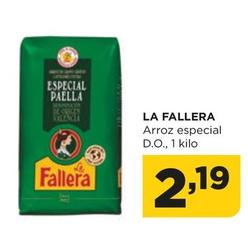 Oferta de La Fallera - Arroz Especial D.O. por 2,19€ en Alimerka