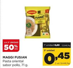 Oferta de Maggi - Fusian Pasta Oriental Sabor Pollo por 0,89€ en Alimerka