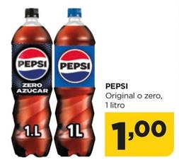 Oferta de Pepsi - Original por 1€ en Alimerka