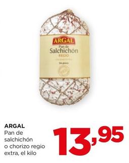 Oferta de Argal - Pan De Salchichón por 13,95€ en Alimerka