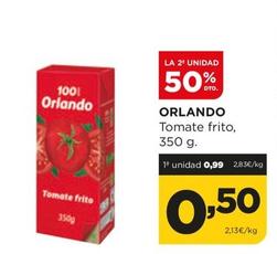 Oferta de Orlando - Tomate Frito por 0,99€ en Alimerka
