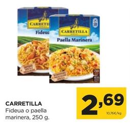 Oferta de Carretilla - Fideua / Paella Marinera por 2,69€ en Alimerka