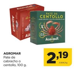 Oferta de Agromar - Pate De Cabracho por 2,19€ en Alimerka