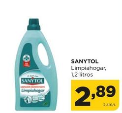 Oferta de Sanytol - Limpiahogar por 2,89€ en Alimerka