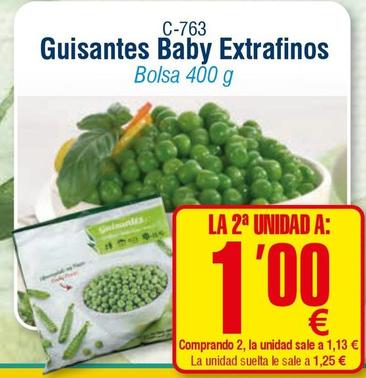 Oferta de Abordo - Guisantes Baby Extrafinos por 1,25€ en Abordo