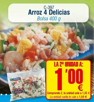 Oferta de Abordo - Arroz 4 Delicias por 1,69€ en Abordo