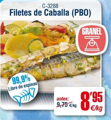 Oferta de Abordo - Filetes De Caballa (pbo) por 8,95€ en Abordo