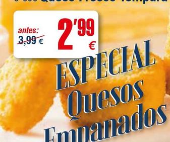 Oferta de Abordo - Quesos Empanados por 2,99€ en Abordo