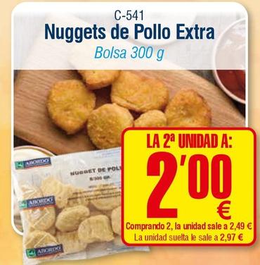 Oferta de Abordo - Nuggets De Pollo Extra por 2,49€ en Abordo