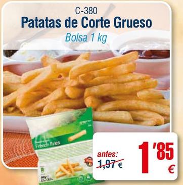 Oferta de Abordo - Patatas De Corte Grueso por 1,85€ en Abordo