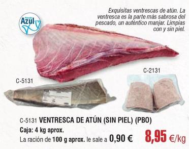 Oferta de Ventresca de atún por 8,95€ en Abordo