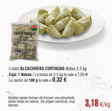 Oferta de Abordo - Alcachofas Cortadas por 3,18€ en Abordo