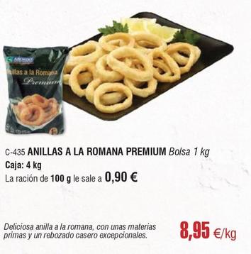 Oferta de Abordo - Anillas A La Romana Premium por 8,95€ en Abordo