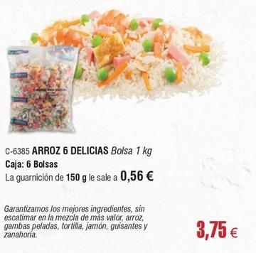 Oferta de Abordo - Arroz 6 Delicias por 3,75€ en Abordo