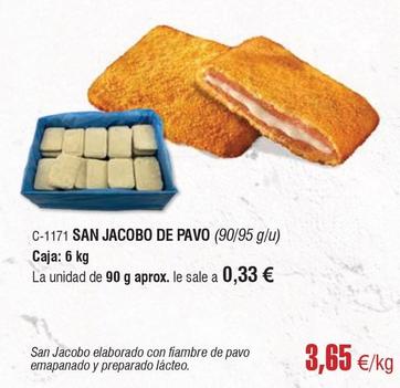 Oferta de Abordo - San Jacobo De Pavo por 3,65€ en Abordo