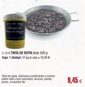 Oferta de Abordo - Tinta De Sepia por 9,45€ en Abordo