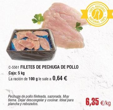 Oferta de Ideal - Filetes De Pechuga De Pollo por 6,35€ en Abordo