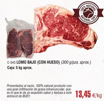 Oferta de Abordo - Lomo Bajo (con Hueso) por 13,45€ en Abordo