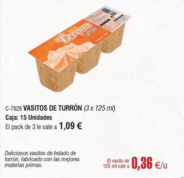 Oferta de Abordo - Vasitos De Turrón por 1,09€ en Abordo