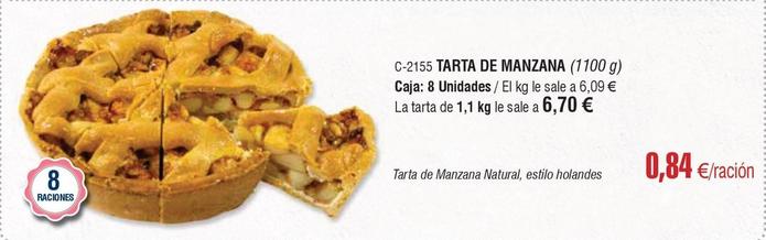 Oferta de Abordo - Tarta De Manzana por 0,84€ en Abordo